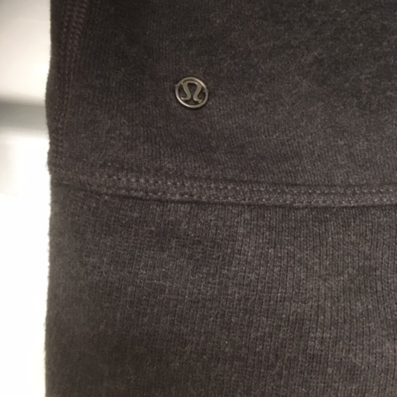 Lululemon Yin To My Yang Cardi Heather Black Cotton Jacket - Picture 12 of 12